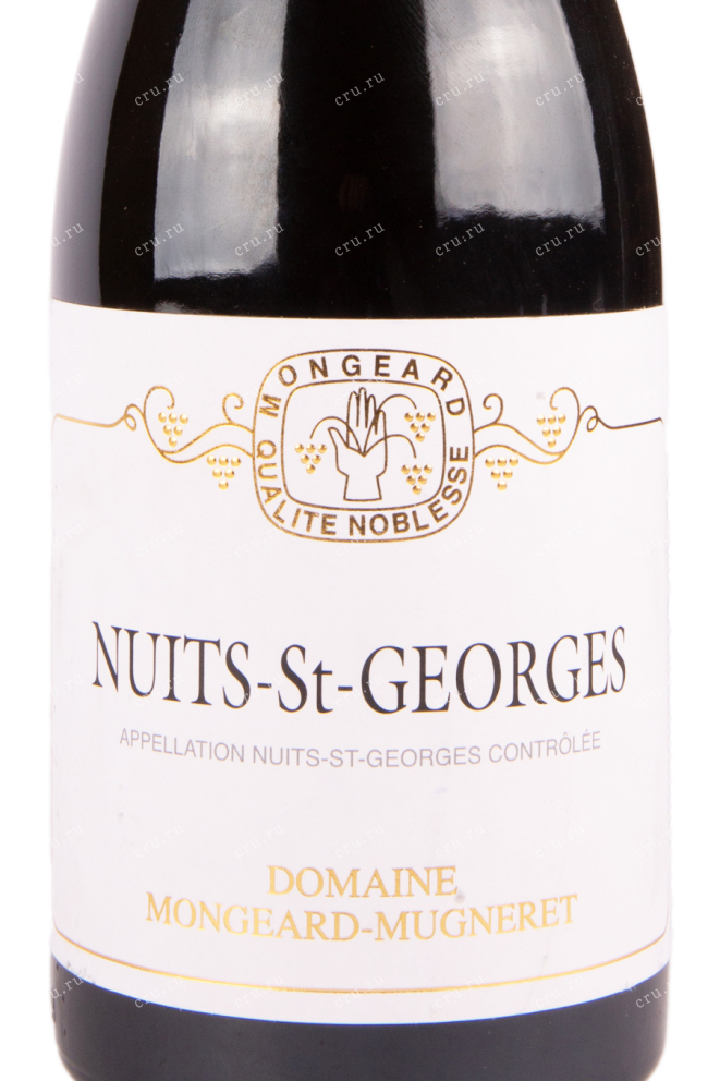 Этикетка вина Domaine Mongeard-Mugneret Nuits-Saint-Georges 2018 0.75 л