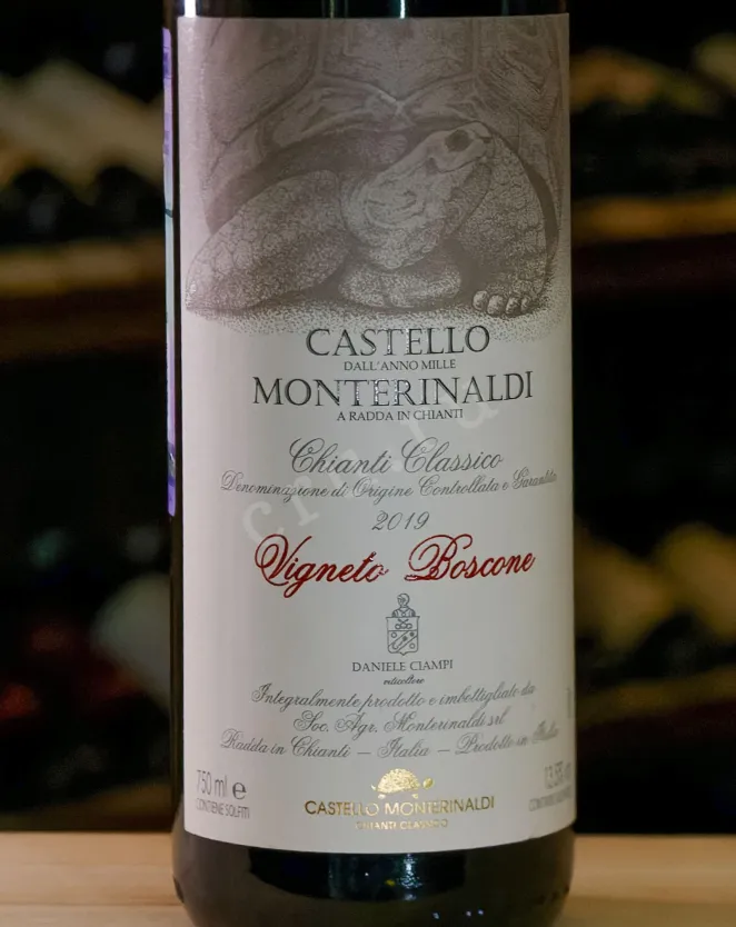 В магазине Крю Профи Castello Monterinaldi Chianti Classico Vigneto Boscone 2019 0.75 л