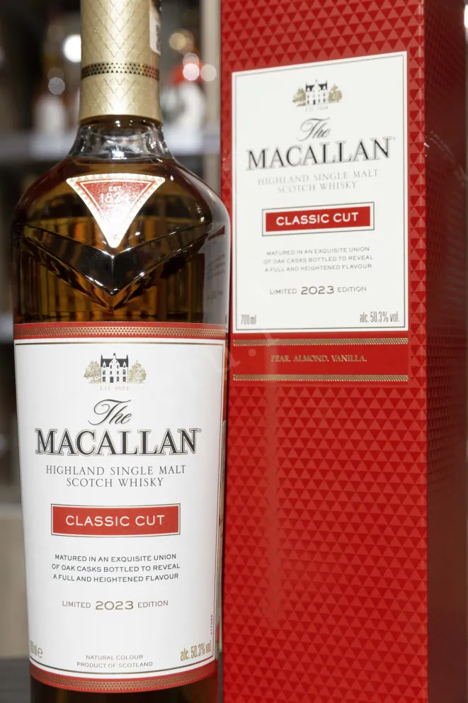 В магазине Крю Профи Macallan Classic Cut gift box 0.7 л