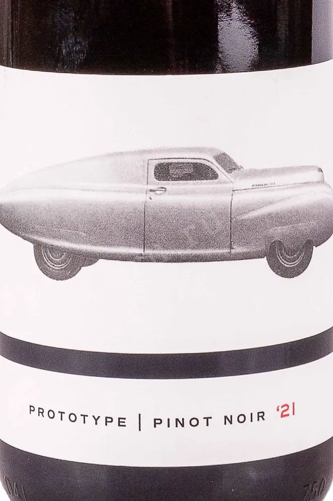 Этикетка Prototype Pinot Noir 2021 0.75 л