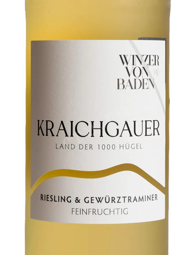 Этикетка Winzer von Baden Kraichgauer Riesling & Gewurztraminer 2024 0.75 л