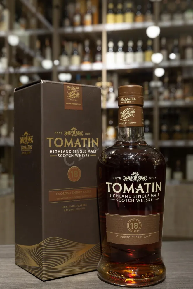 В магазине Крю Профи Tomatin 18 years in gift box 0.7 л