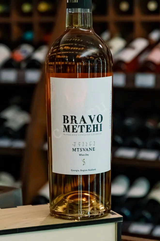 В магазине Крю Профи Bravo Metehi Mtsvane Kvevri 2024 0.75 л