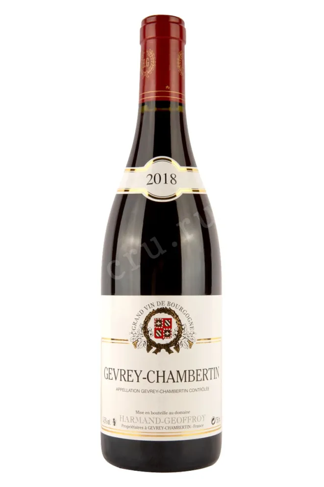 Вино Domaine Harmand-Geoffroy Gevrey-Chambertin 2018 0.75 л