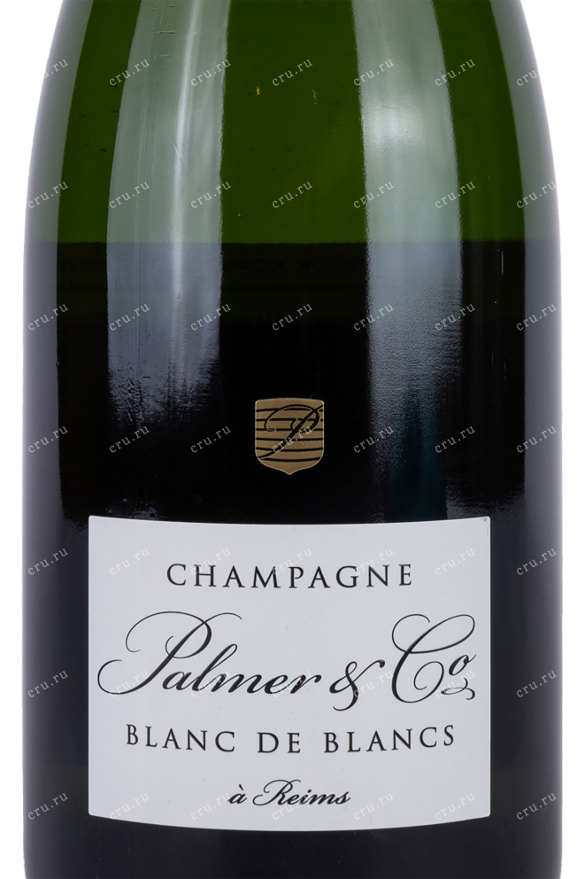 Этикетка Champagne Palmer & Co Blanc de Blancs 2017 0.75 л