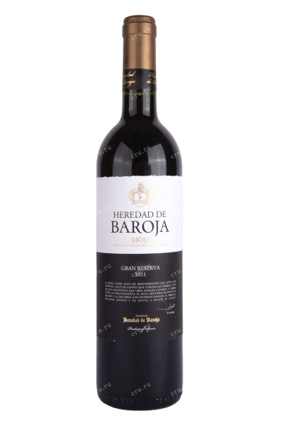 Вино Heredad de Baroja Gran Reserva 2011 0.75 л