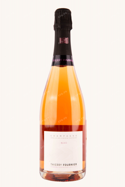 Шампанское Thierry Fournier Rose Brut 2023 0.75 л