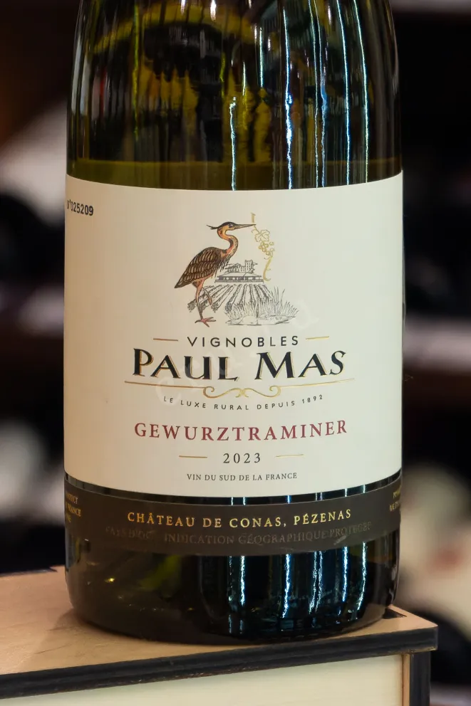 В магазине Крю Профи Paul Mas Gewurztraminer Pays d'Oc 2023 0.75 л
