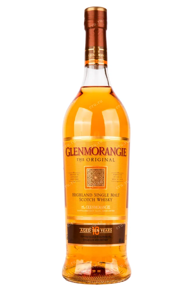 Виски Glenmorangie Original 10 Years Old with gift box  1 л