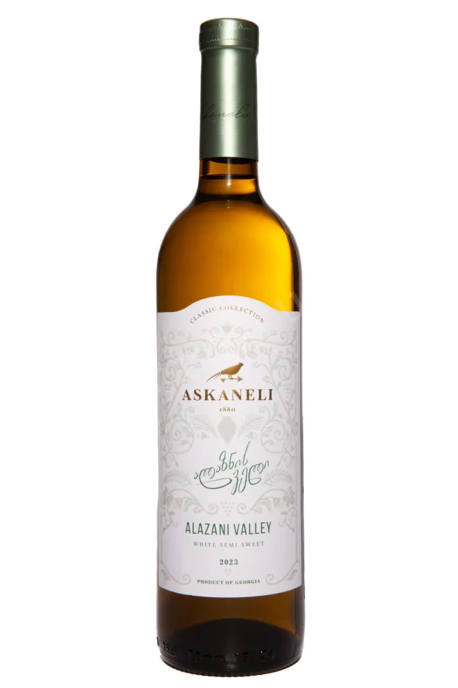 Вино Askaneli Brothers Alazani Valley white 2023 0.75 л