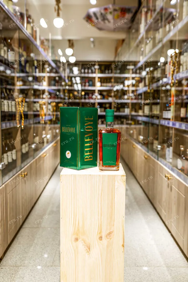 В магазине Крю Профи Bellevoye Triple Malt Finition Calvados in gift box 0.7 л