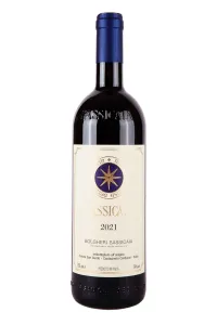 Вино Sassicaia Bolgheri 2021 0.75 л