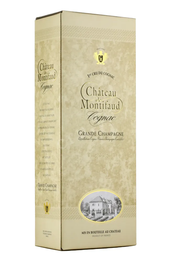 Коньяк Chateau de Montifaud Grande Champagne VSOP in gift box  0.7 л