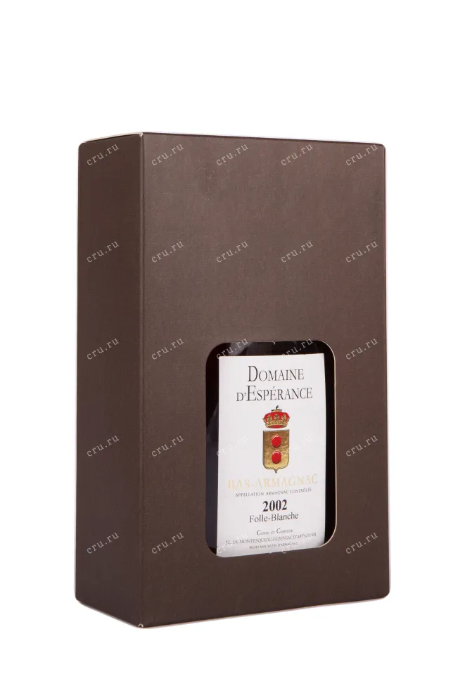 Арманьяк Folle Blanche Domaine d'Esperance 2002 0.7 л