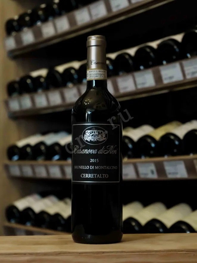 В магазине Крю Профи Casanova di Neri Brunello di Montalcino Cerretalto 2015 0.75 л