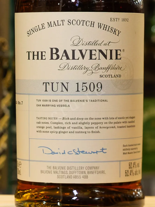 В магазине Крю Профи Balvenie Tun 1509 in tube 0.7 л