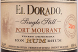 Этикетка El Dorado Single Still Port Mourant 0.7 л