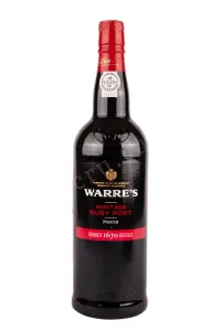 Портвейн Warres Heritage Ruby 2018 0.75 л
