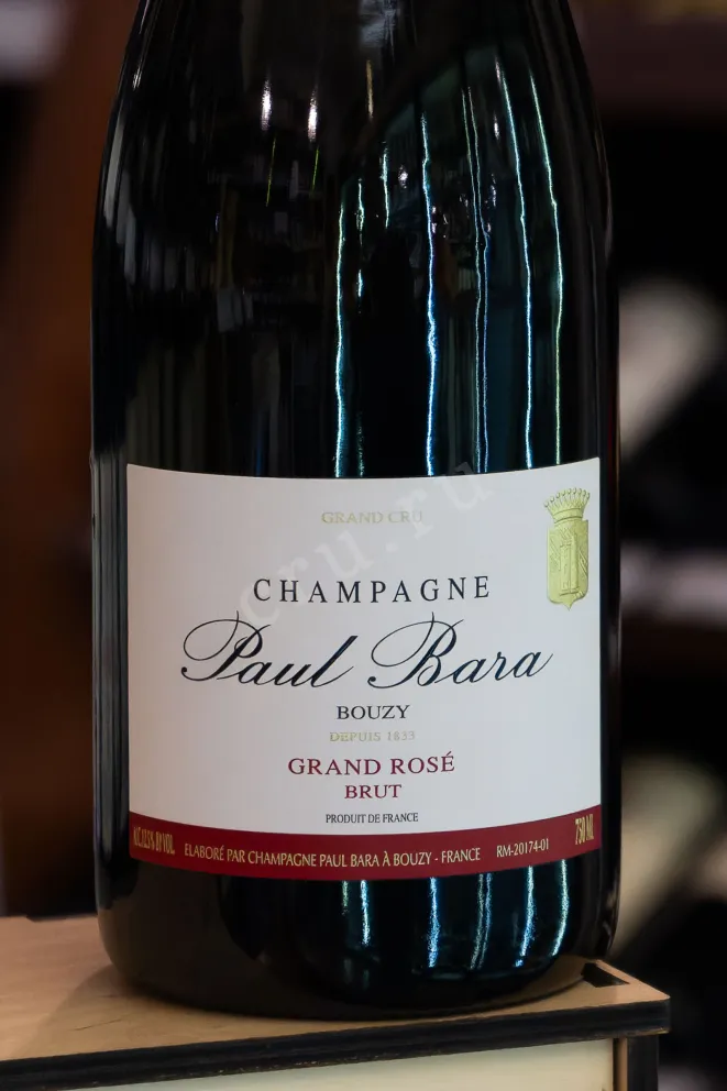 В магазине Крю Профи Paul Bara Grand Rose Brut Bouzy Grand Cru 2021 0.75 л