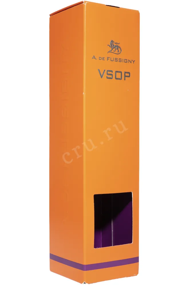 Подарочная коробка A de Fussigny Grand Champagne VSOP in gift box 2018 0.7 л