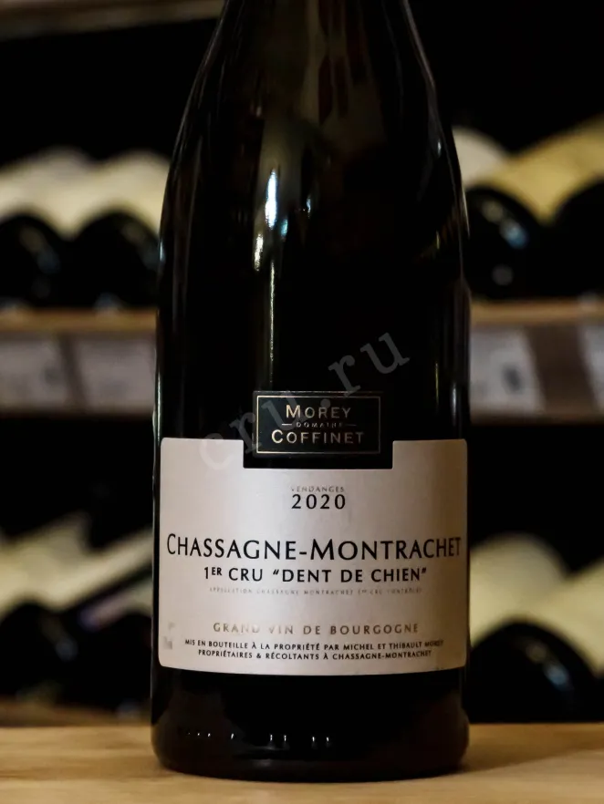 В магазине Крю Профи Chassagne Montrachet 1er Cru Dent de Chien 2020 0.75 л