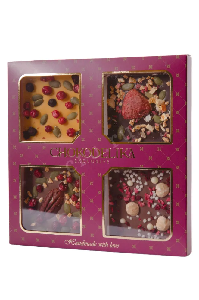 Шоколад Чокоделика Ассорти из шоколада Палитра вкусов 140 г