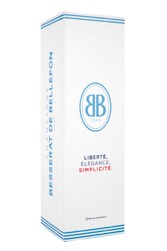 Подарочная коробка Besserat de Bellefon Extra Brut 0.75 л