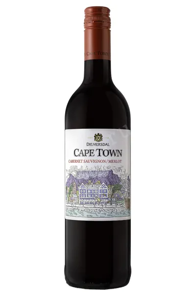 Вино Diemersdal Cabernet Sauvignon-Merlot Cape Town WO 2021 0.75 л