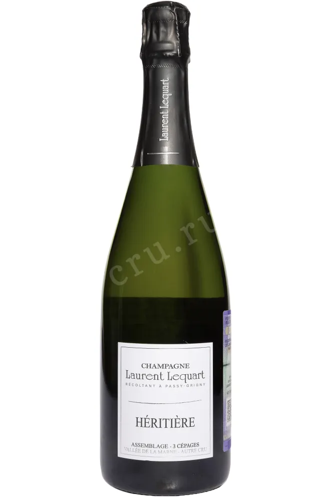 Бутылка Laurent Lequart Heritiere in gift box 2021 0.75 л