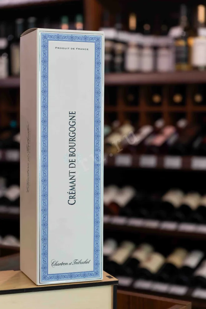 В магазине Крю Профи Chartron et Trebuchet Cremant de Bourgogne Chardonnay Brut in gift box 2023 0.75 л