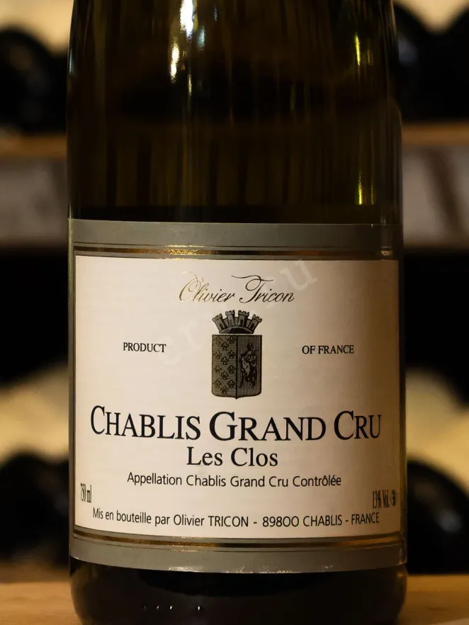 В магазине Крю Профи Chablis Grand Cru Les Clos 2019 0.75 л