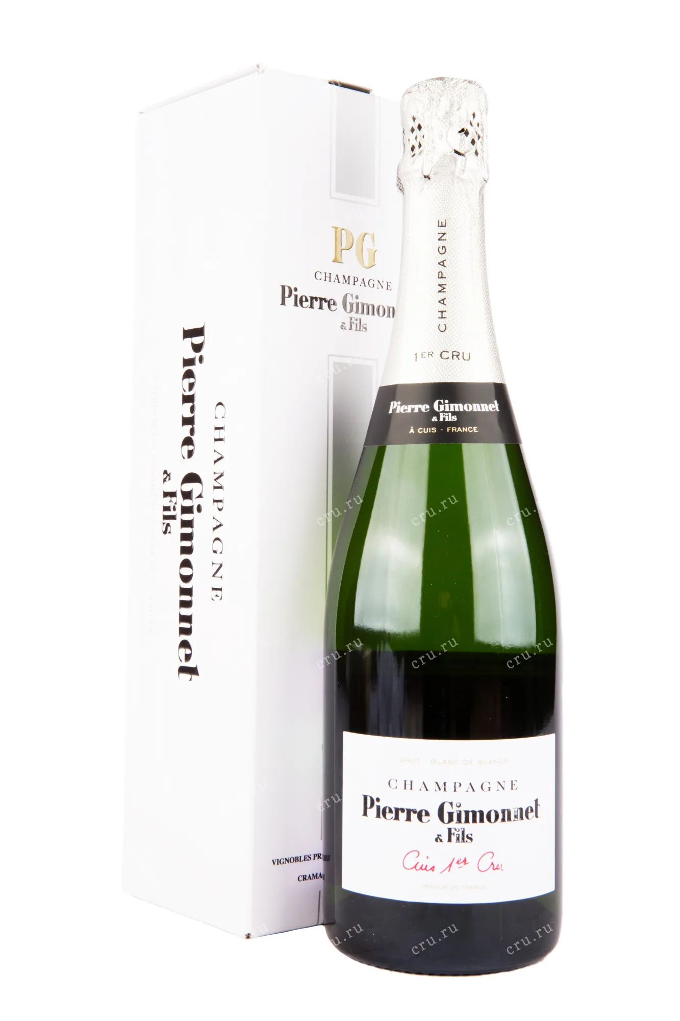 Фото — Шампанское Pierre Gimonnet & Fils Cuis 1er Cru gift box  0.75 л