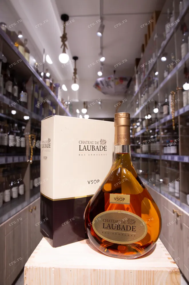 В магазине Крю Профи Chateau de Laubade VSOP Carafe Odile 0.7 л