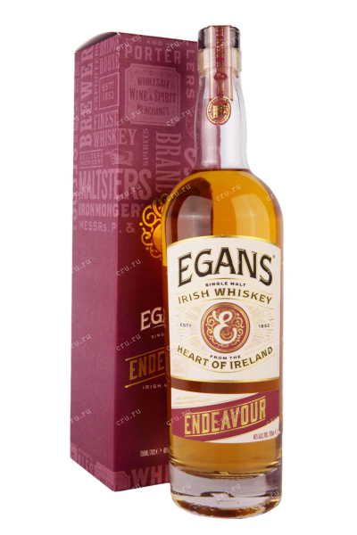 Виски Egans Endeavour in gift box  0.7 л