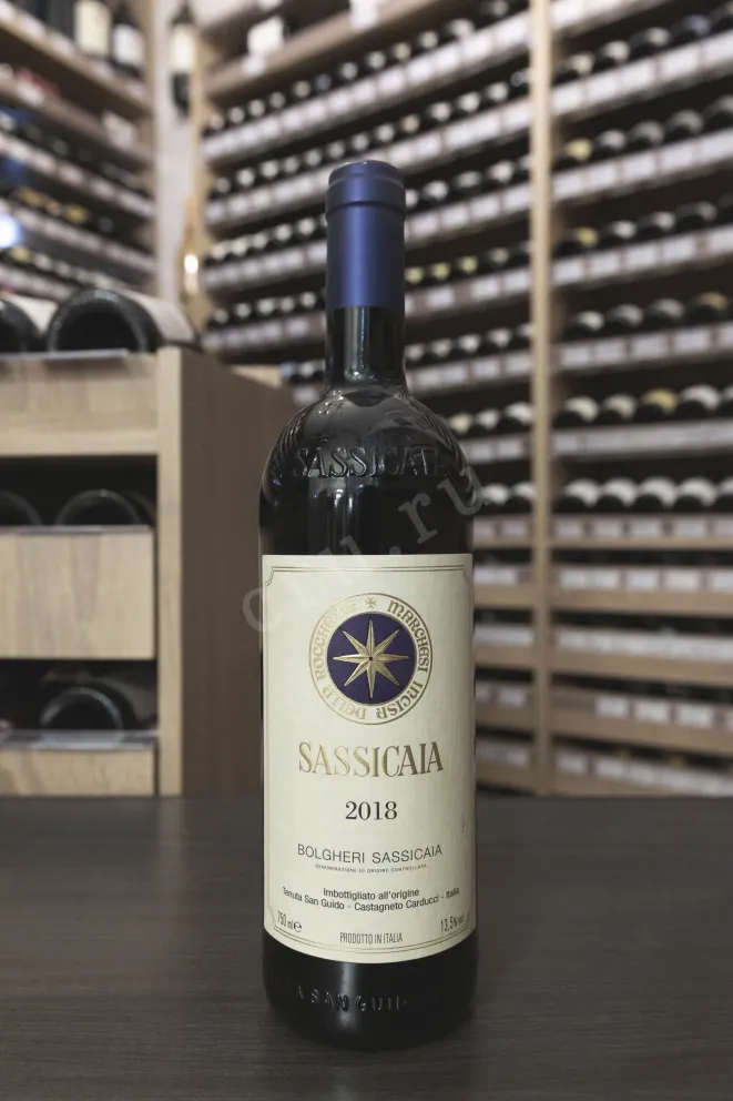 В магазине Крю Профи Sassicaia 2018 0.75 л