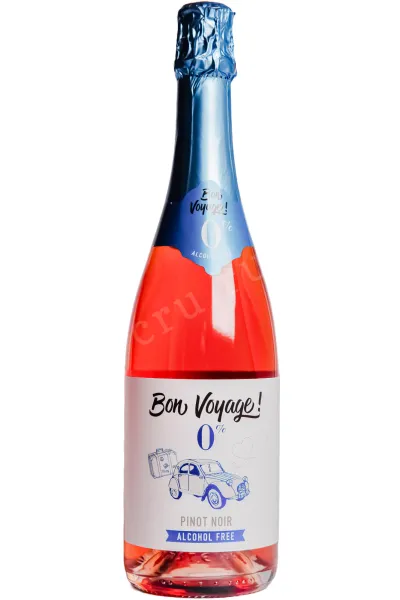 Игристое вино Bon Voyage Pinot Noir 2024 0.75 л