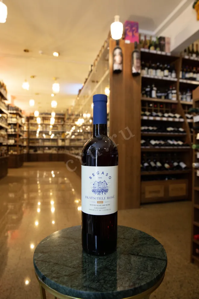 В магазине Крю Профи Begaso Rkatsiteli Rose Kvevri 2020 0.75 л