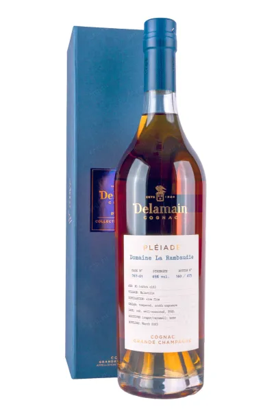 Коньяк Delamain Pleiade Collection Revelation La Rambaudie in gift box  0.7 л