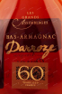 Этикетка Darroze Les Grands Assemblages 60 Ans d`Age 0.7 л