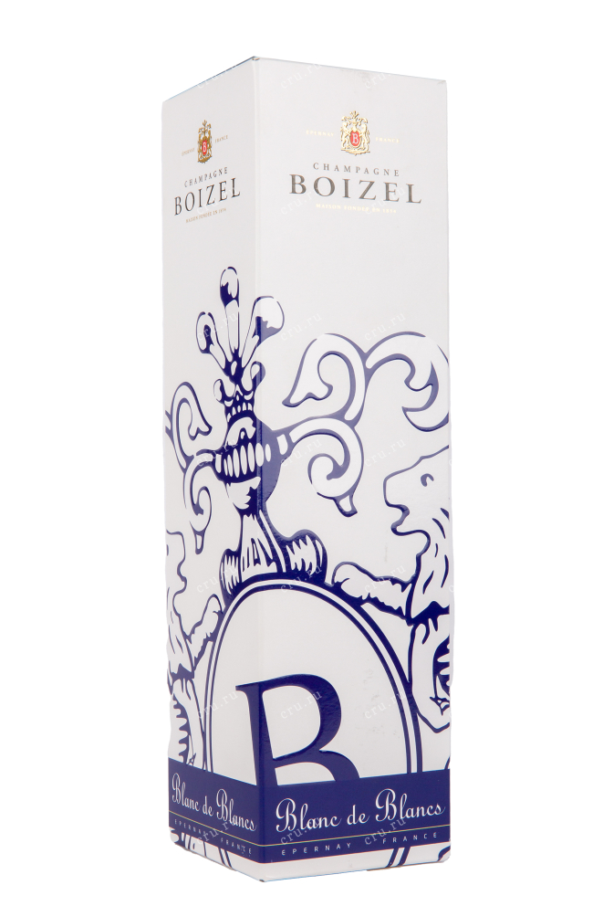 Подарочная коробка игристого вина Boizel Blanc De Blancs Brut with gift box 0.75 л