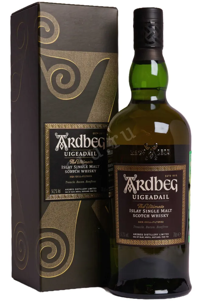 Виски Ardbeg Uigeadail in gift box  0.7 л