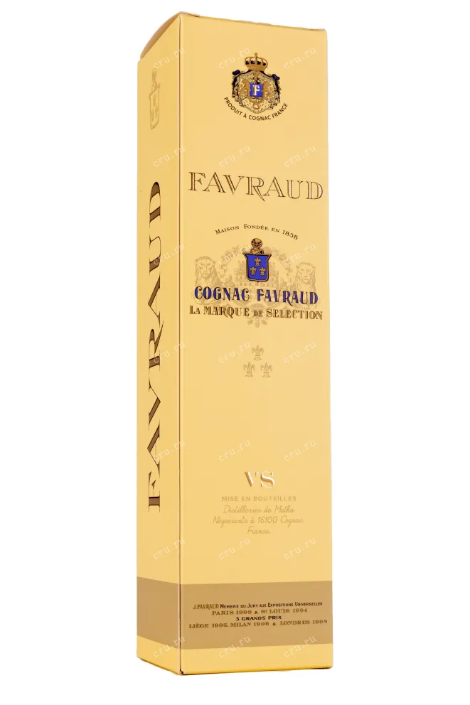 Подарочная коробка Favraud VS in gift box 0.7 л