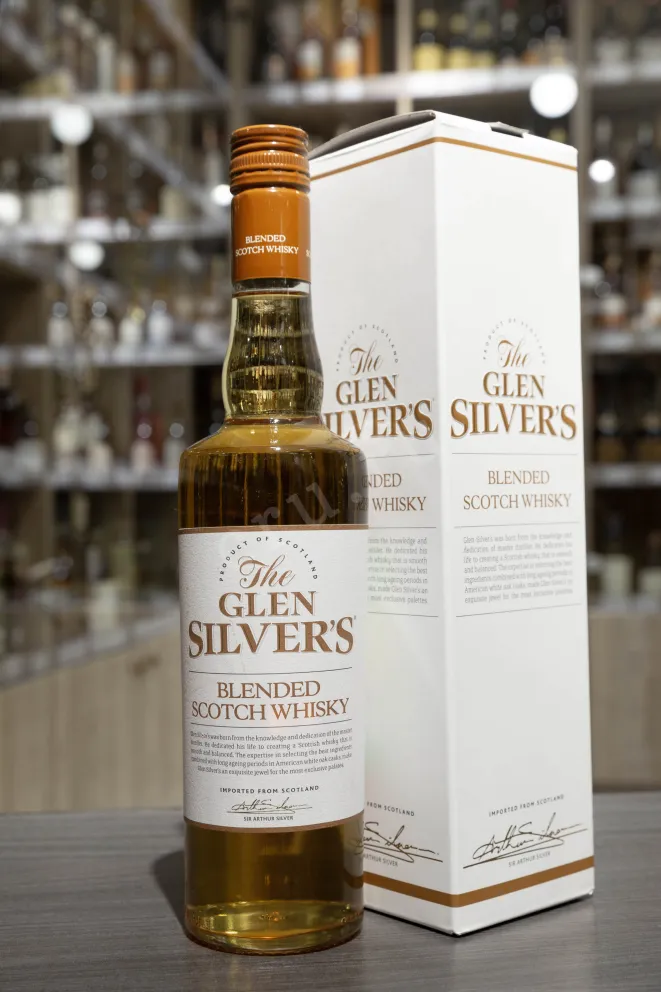В магазине Крю Профи Glen Silver's Blended Scotch gift box 0.7 л