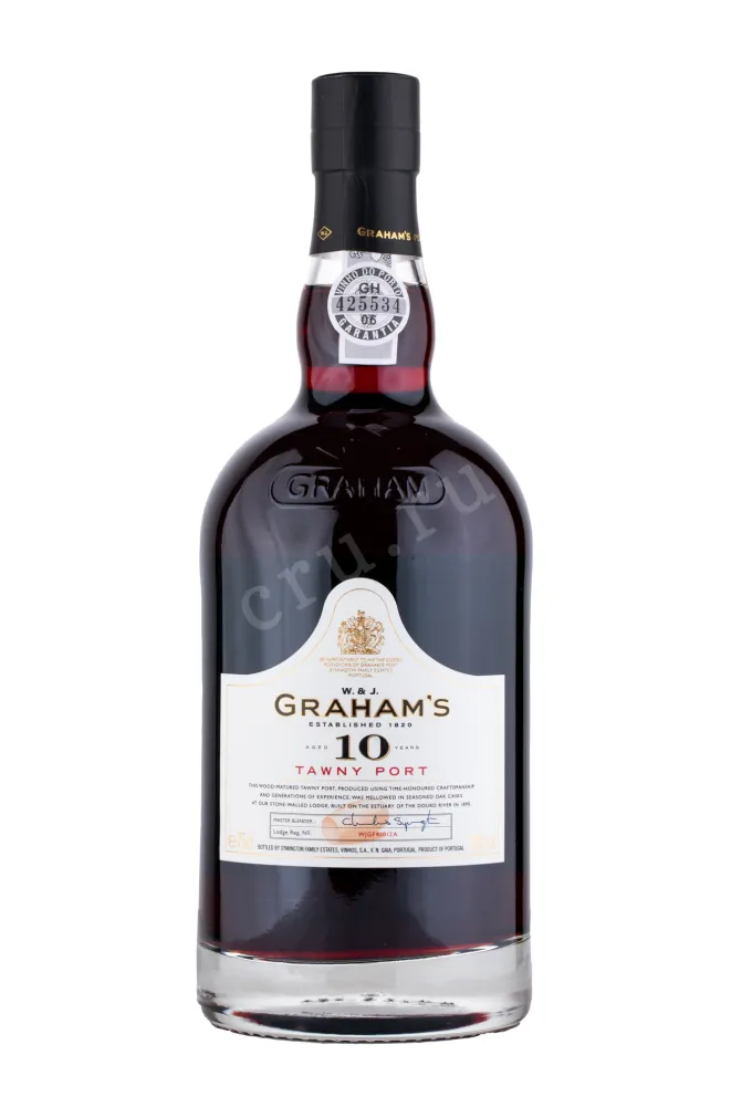 Портвейн Grahams 10 years Tawny 2018 0.75 л