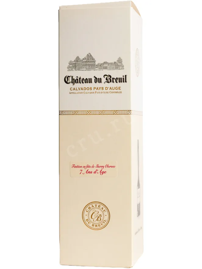 Подарочная коробка Chateau du Breuil Finition en Futs d Sherry Oloroso 7 Ans d’Age 0.7 л