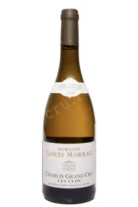 Вино Domaine Louis Moreau Chablis Grand Cru Les Clos AOC 2019 0.75 л