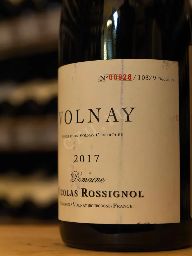 В магазине Крю Профи Domaine Nicolas Rossignol Volnay AOC 2017 0.75 л