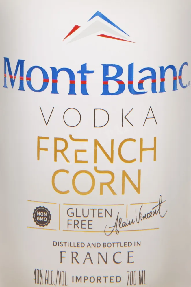 Этикетка Mont Blanc French Corn 0.7 л