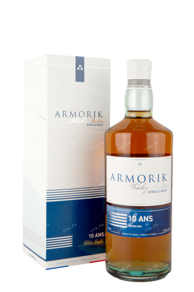 Виски Armorik 10 years gift box  0.7 л