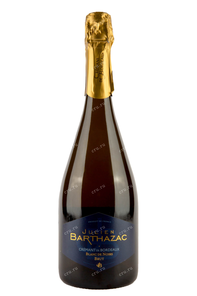 Игристое вино Julien Barthazak Cremant de Bordeaux Blanc de Noirs 2020 0.75 л